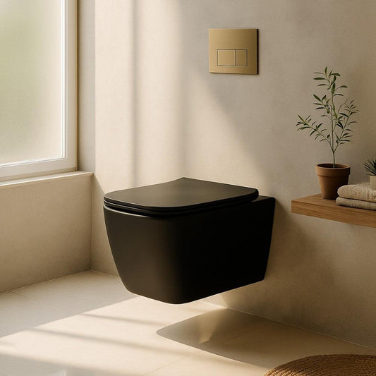 كرسي معلق اسود مربع مقاس 18