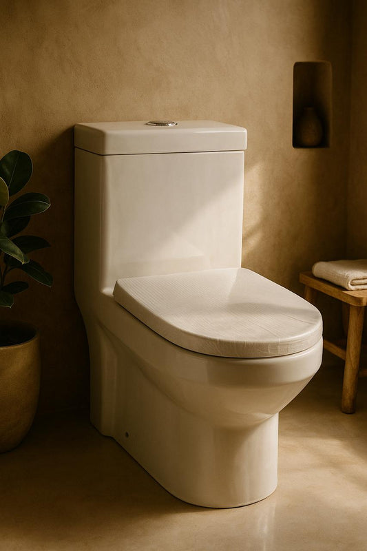 كرسي ( أبيض & بيج ) مقاس 25 - 30 سم