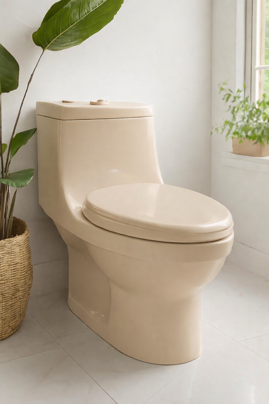 كرسي أفرنجي ( أبيض & بيج ) مقاس 25